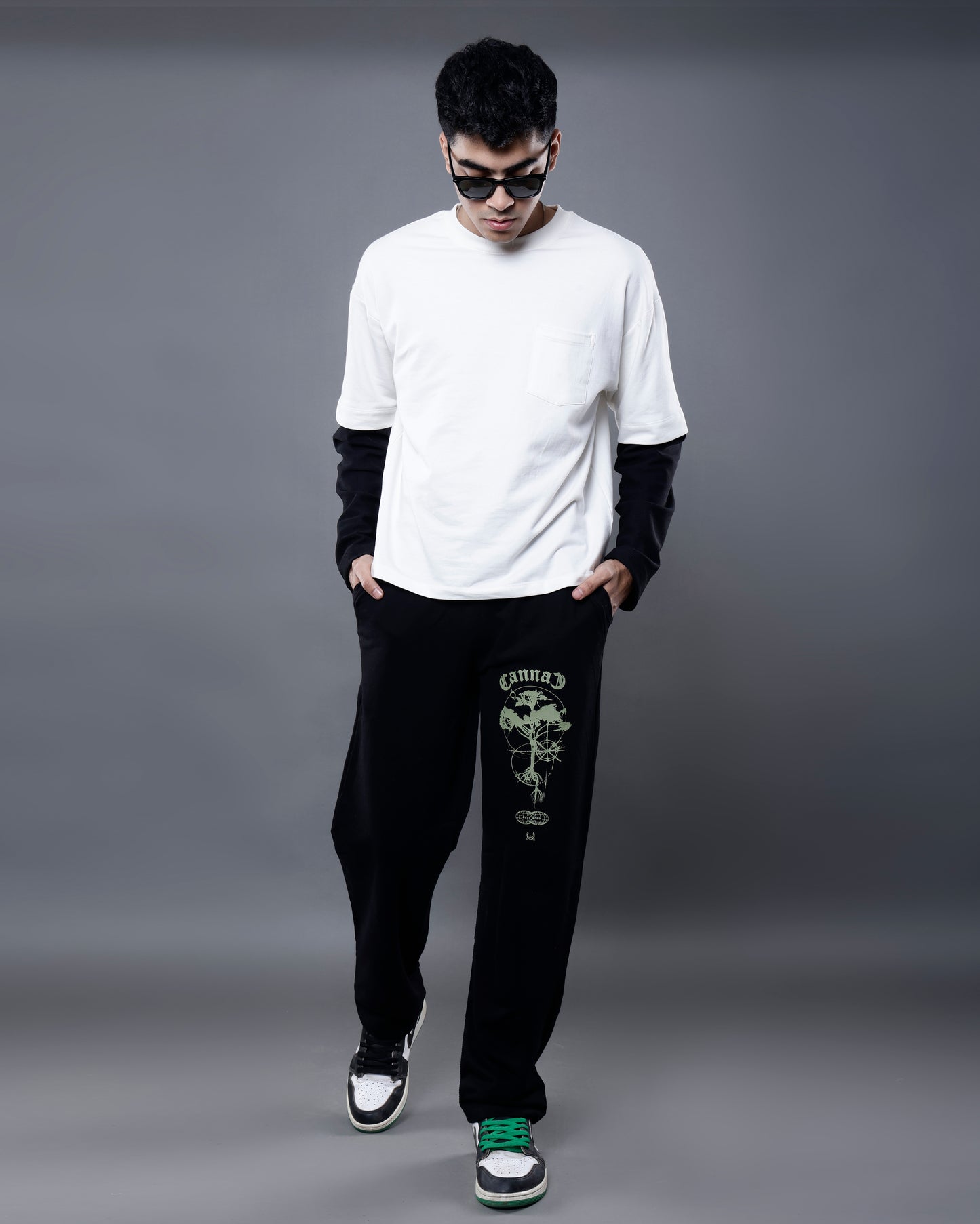 Forest-Flow Terry Sweatpants