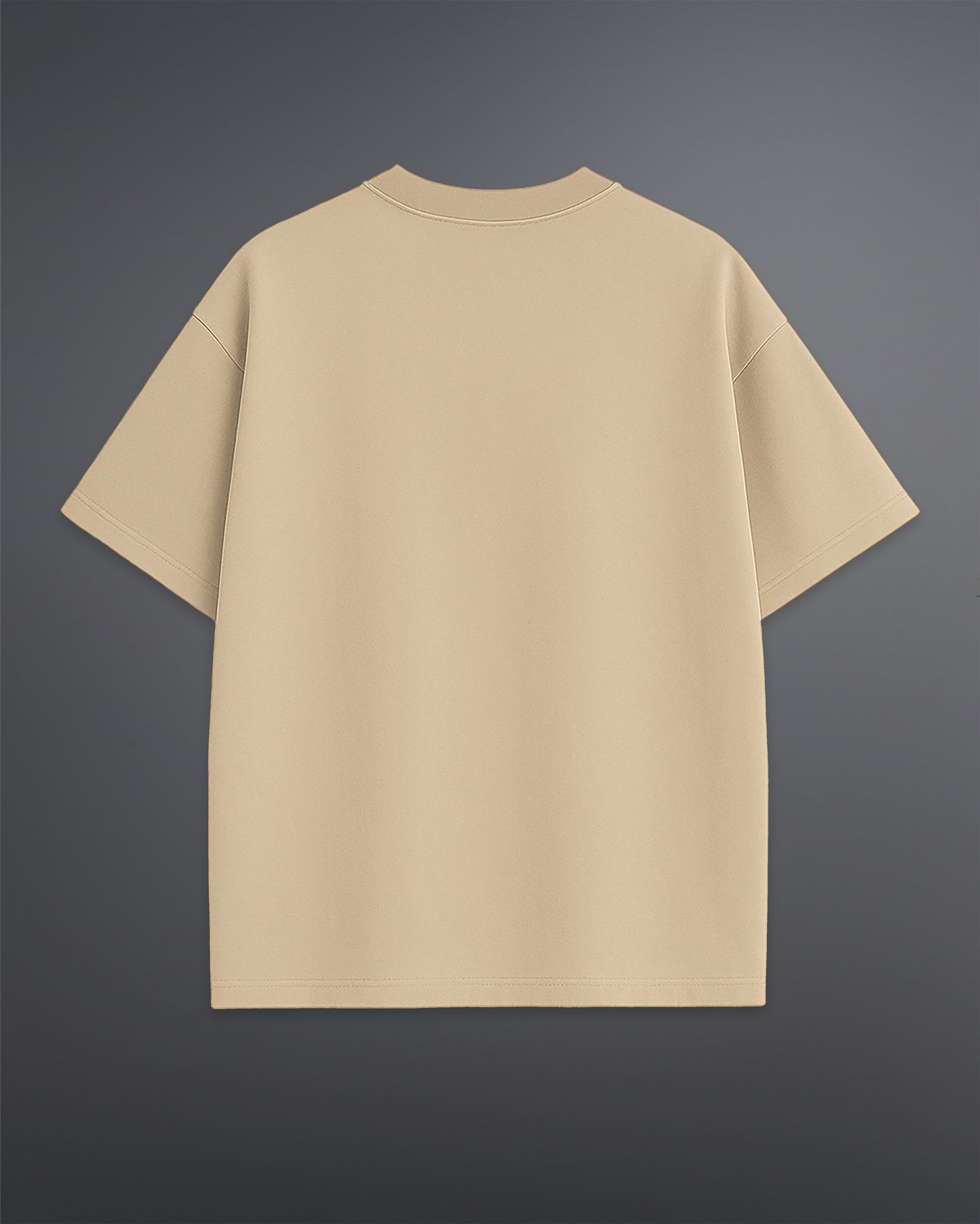 Beige Oversized Tee
