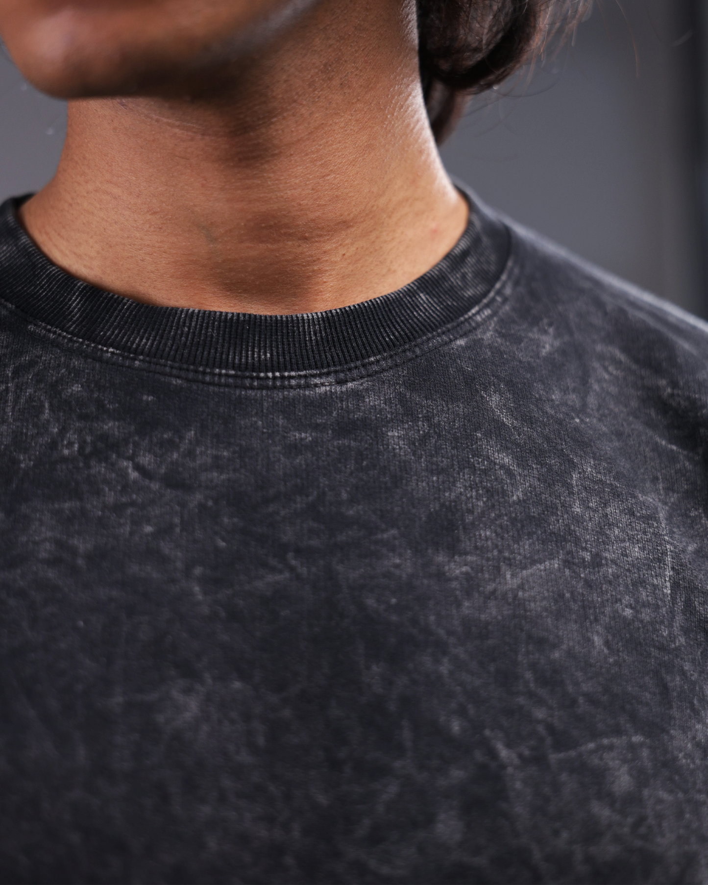 Black Acid Wash T-shirt
