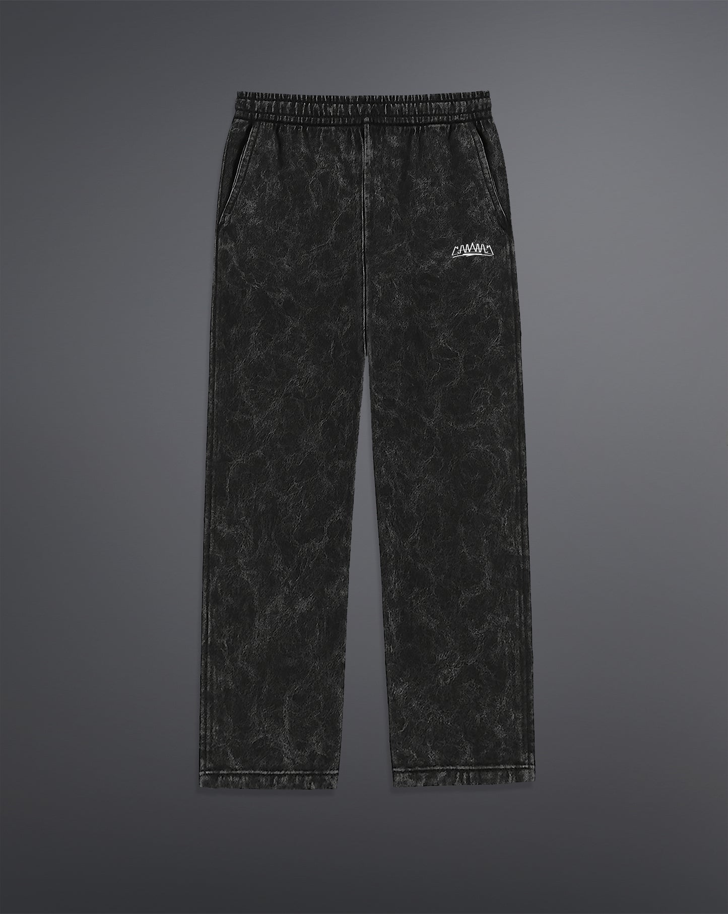 Acid Washed Straight Fit Lower