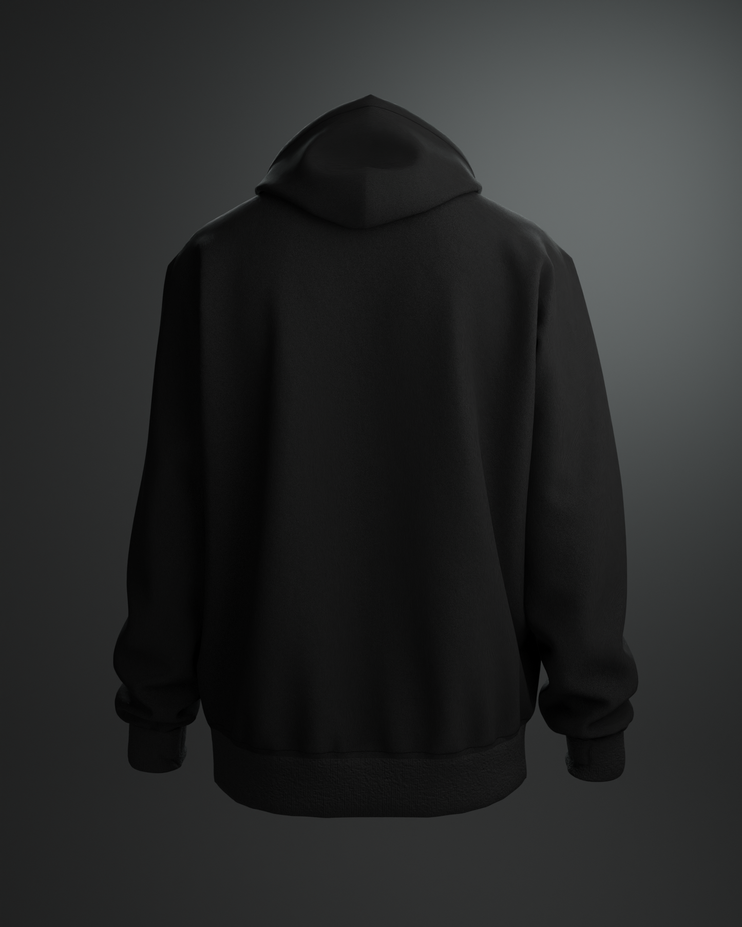 Black Oversized Hoodie