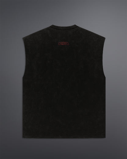 Furry Form Vest Tank [ACID WASHED]