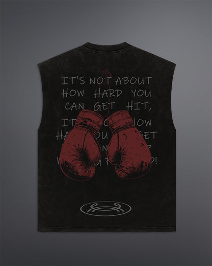 Knockback Vest tank [ACID WASHED]
