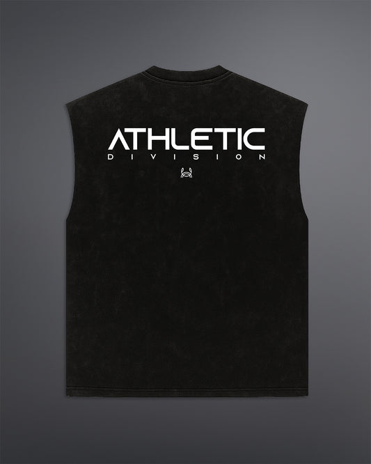 Acid Wash Vest, Sleeveless Acid wash Tank Top-Cannac