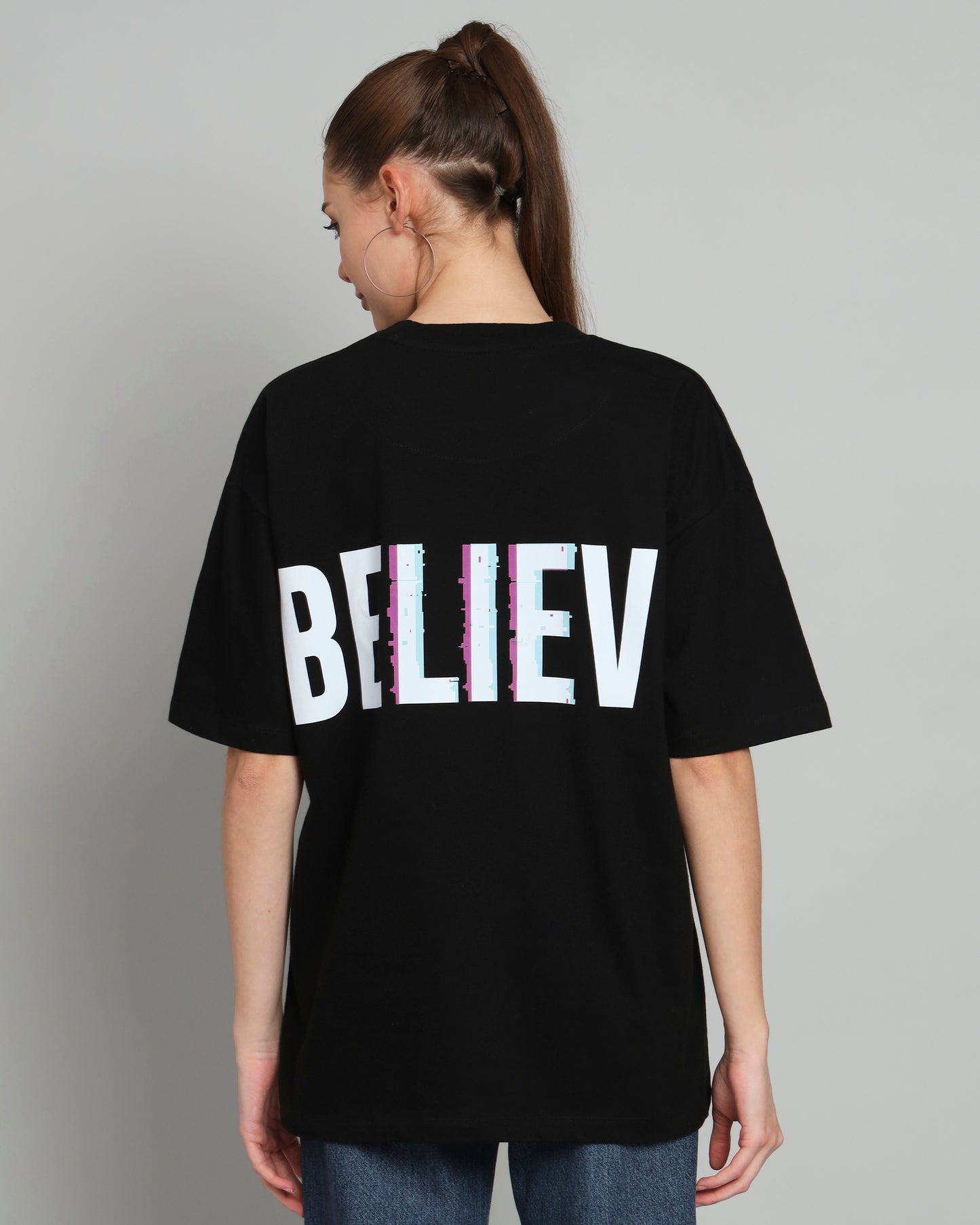 Believe Oversized Tee