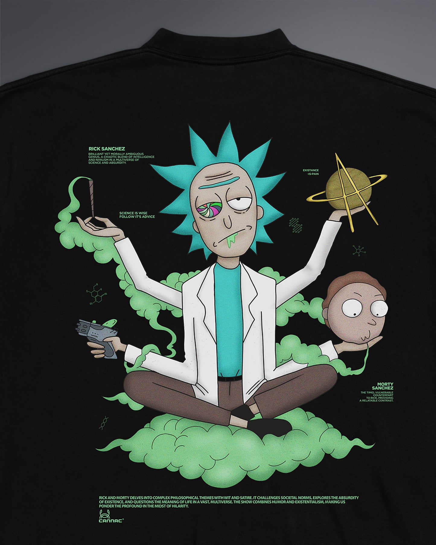 Rick and Morty Oversized Tee