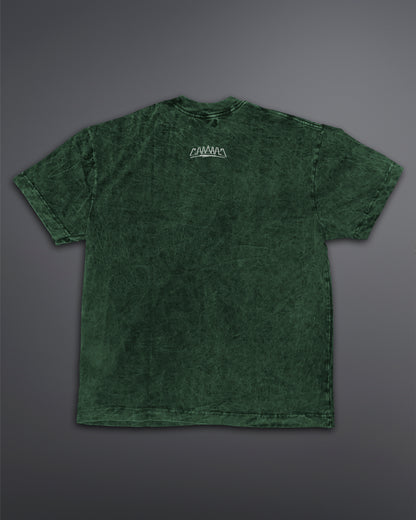 Acid Wash Oversized Tee [TOXIC MOSS COLORWAY]