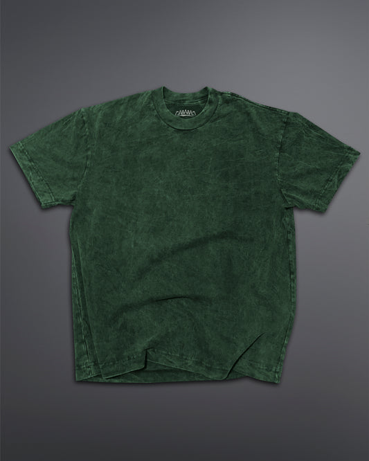 Acid Wash Oversized Tee [TOXIC MOSS COLORWAY]
