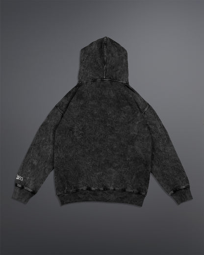 Acid washed hoodie [SILENT-ASH COLORWAY]