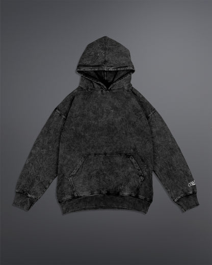 Acid washed hoodie [SILENT-ASH COLORWAY]
