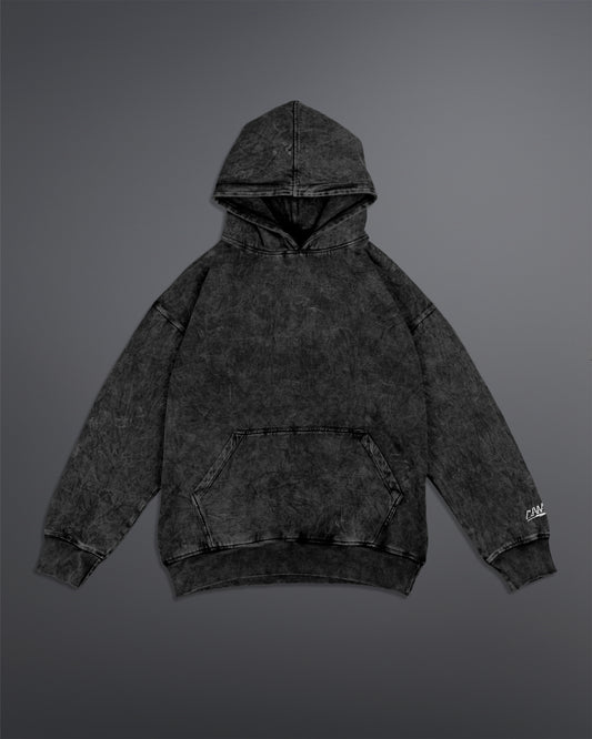 Acid washed hoodie [SILENT-ASH COLORWAY]