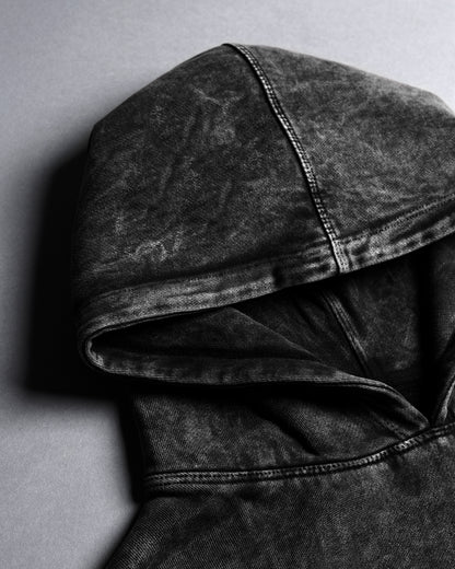 Malignant Prophecy Hoodie [ACID WASHED-SILENT ASH COLORWAY]