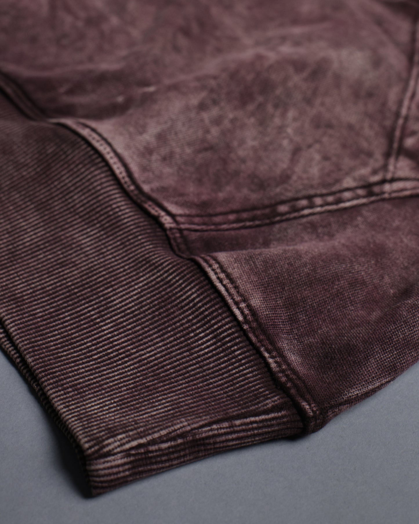 Crypted Glyph Hoodie [ACID WASHED-BLOODSTONE COLORWAY]