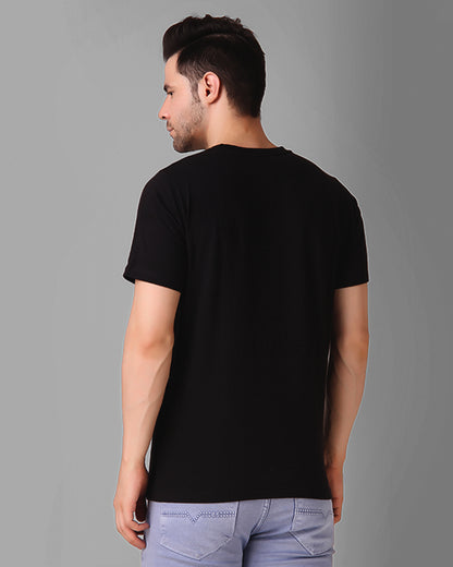 Black Regular Fit Tee