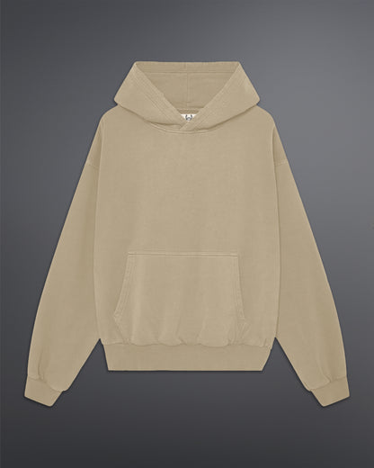 Beige Oversized Hoodie