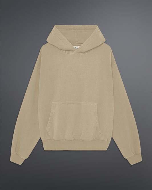 Beige Oversized Hoodie