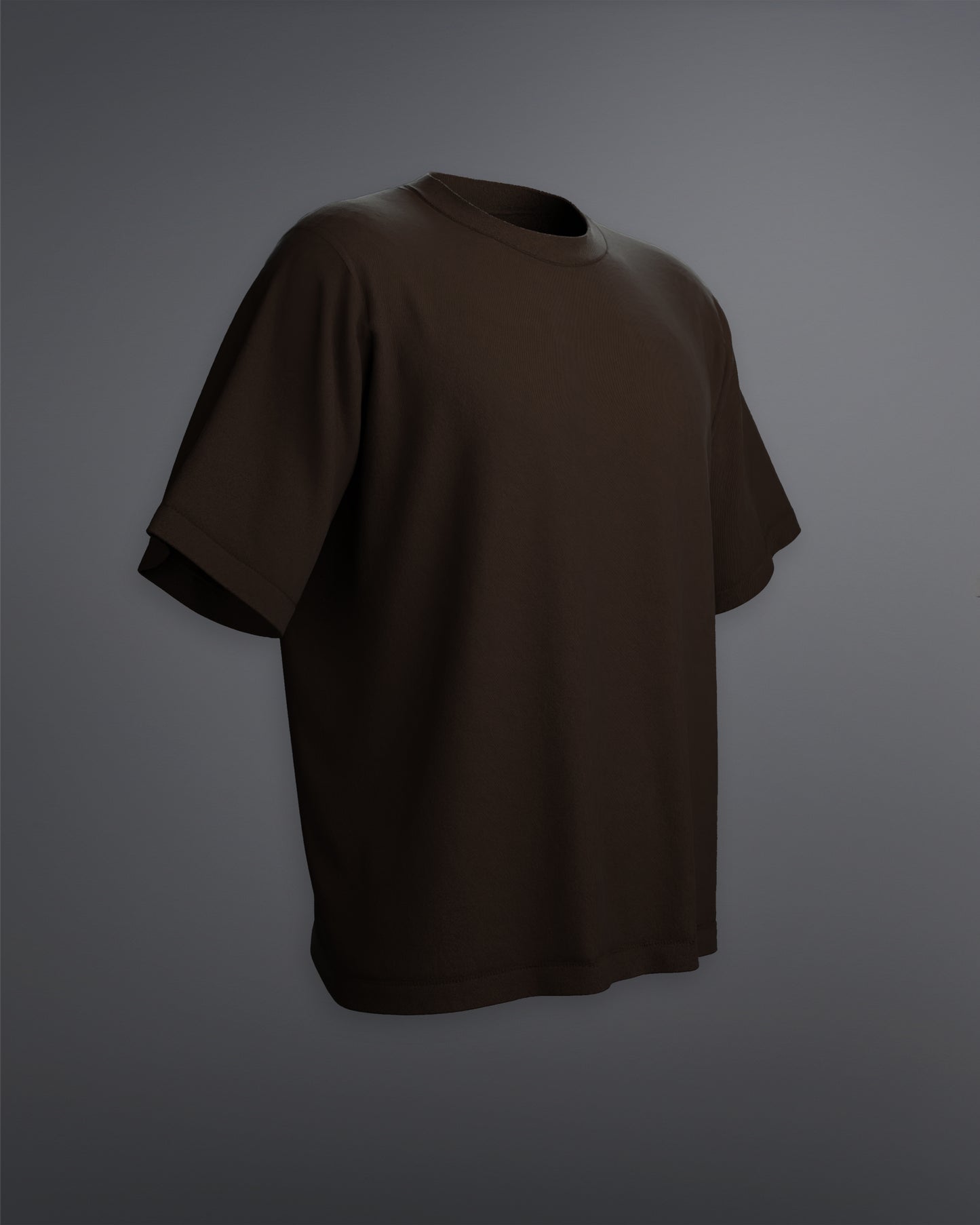 Brown Oversized Tee