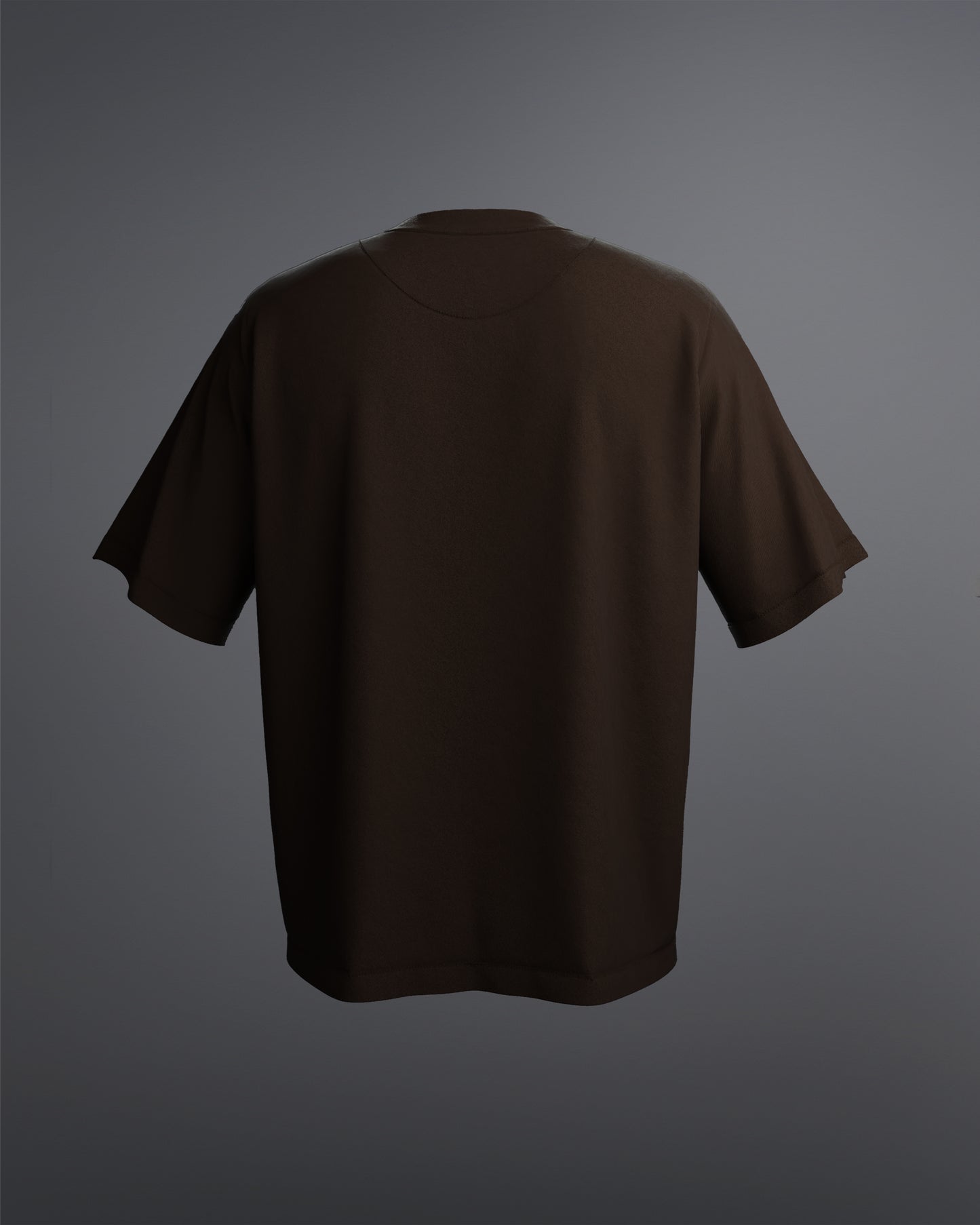 Brown Oversized Tee