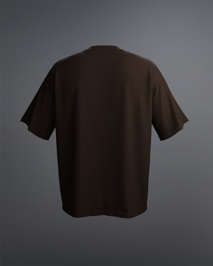 Brown Oversized Tee