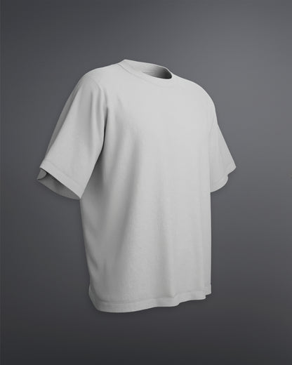 White Oversized Tee