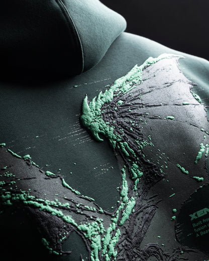 Xenogor Hoodie [FOREST CRYST-COLORWAY]