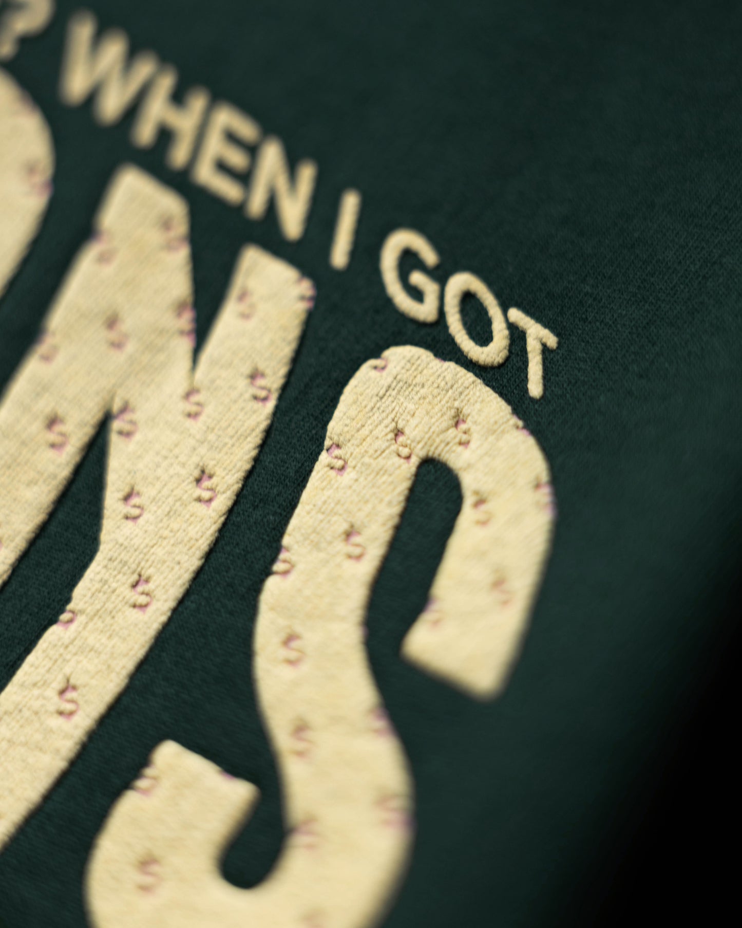 Millions on my mind oversized tee
