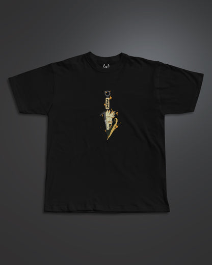 Naruto kunai Regular Fit Graphic Tee [black]