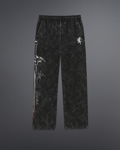 Pride Blood Sweatpants [ACID WASHED-BLACK ASH]