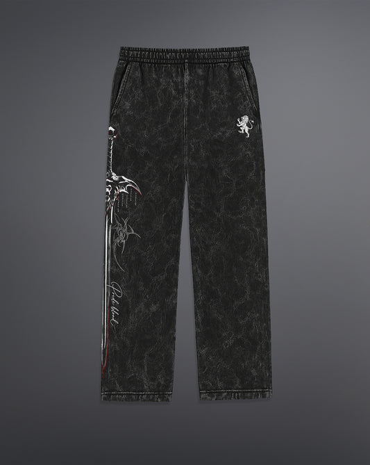 Pride Blood Sweatpants [ACID WASHED-BLACK ASH]