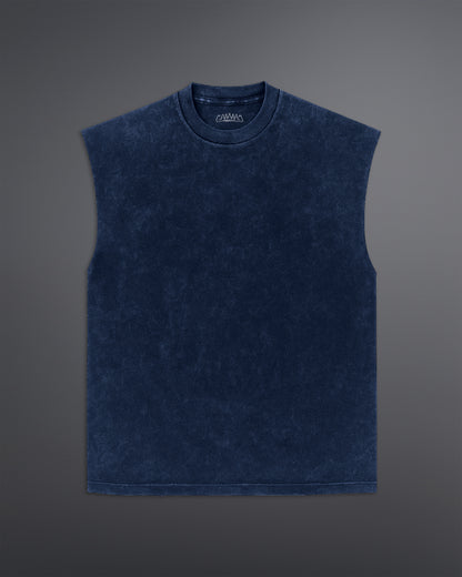 Classic Vest Tank [ACID WASHED-COSMIC BLU]