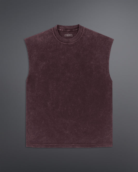 Classic Vest Tank [ACID WASHED-BLOODSTONE]