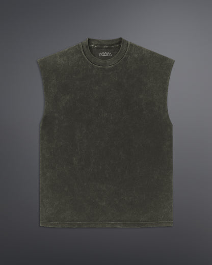 Classic Vest Tank [ACID WASHED-SAGE]