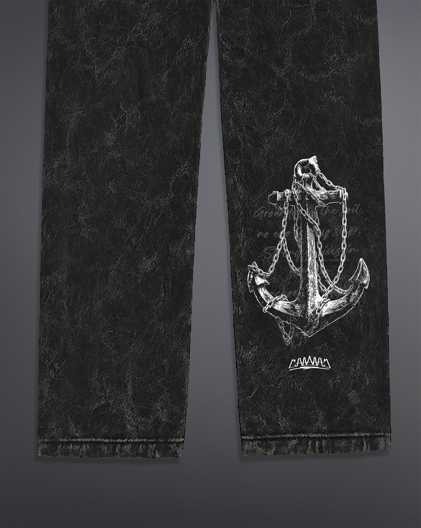 Depth-Bound Sweatpants [ACID WASHED-SILENT ASH]