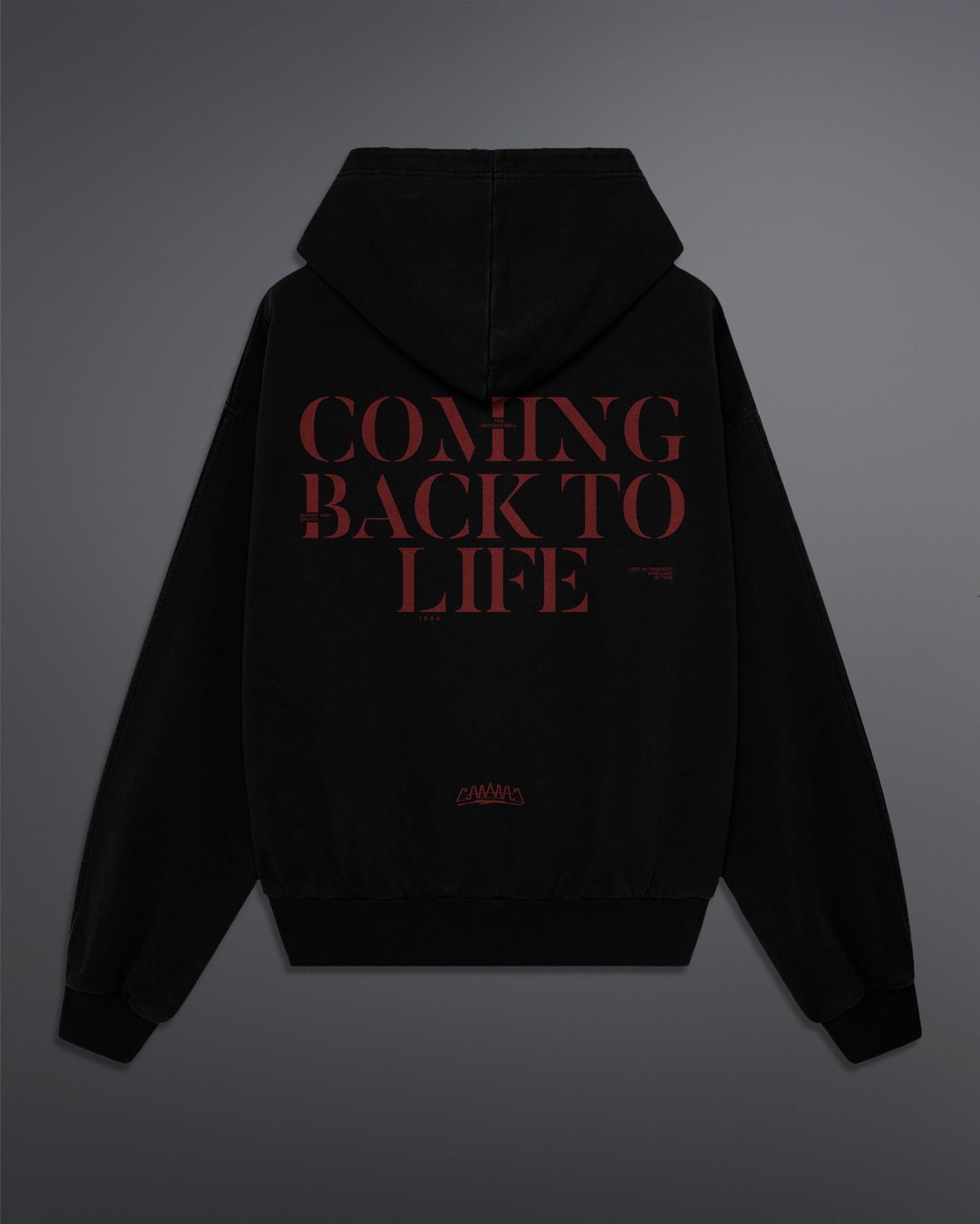 Coming Back To life Oversized Hoodie