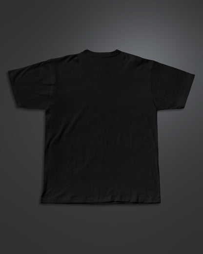 Black Reg-Fit tee