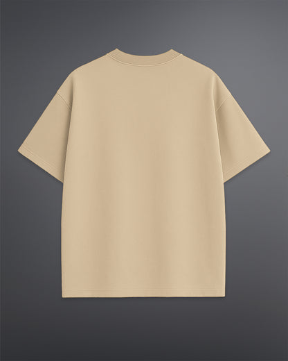 Beige Oversized Tee