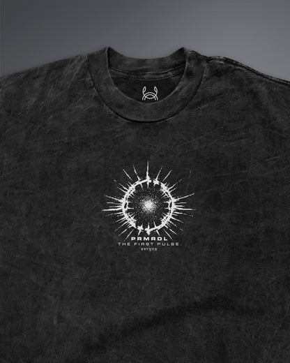 Primordial Prophecy Oversized tee [ACID WASHED-SILENT ASH]
