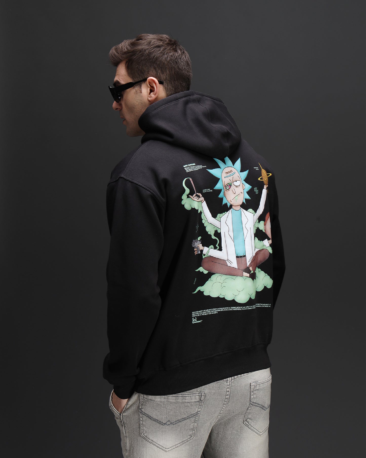 Rick and Morty Oversized hoodie