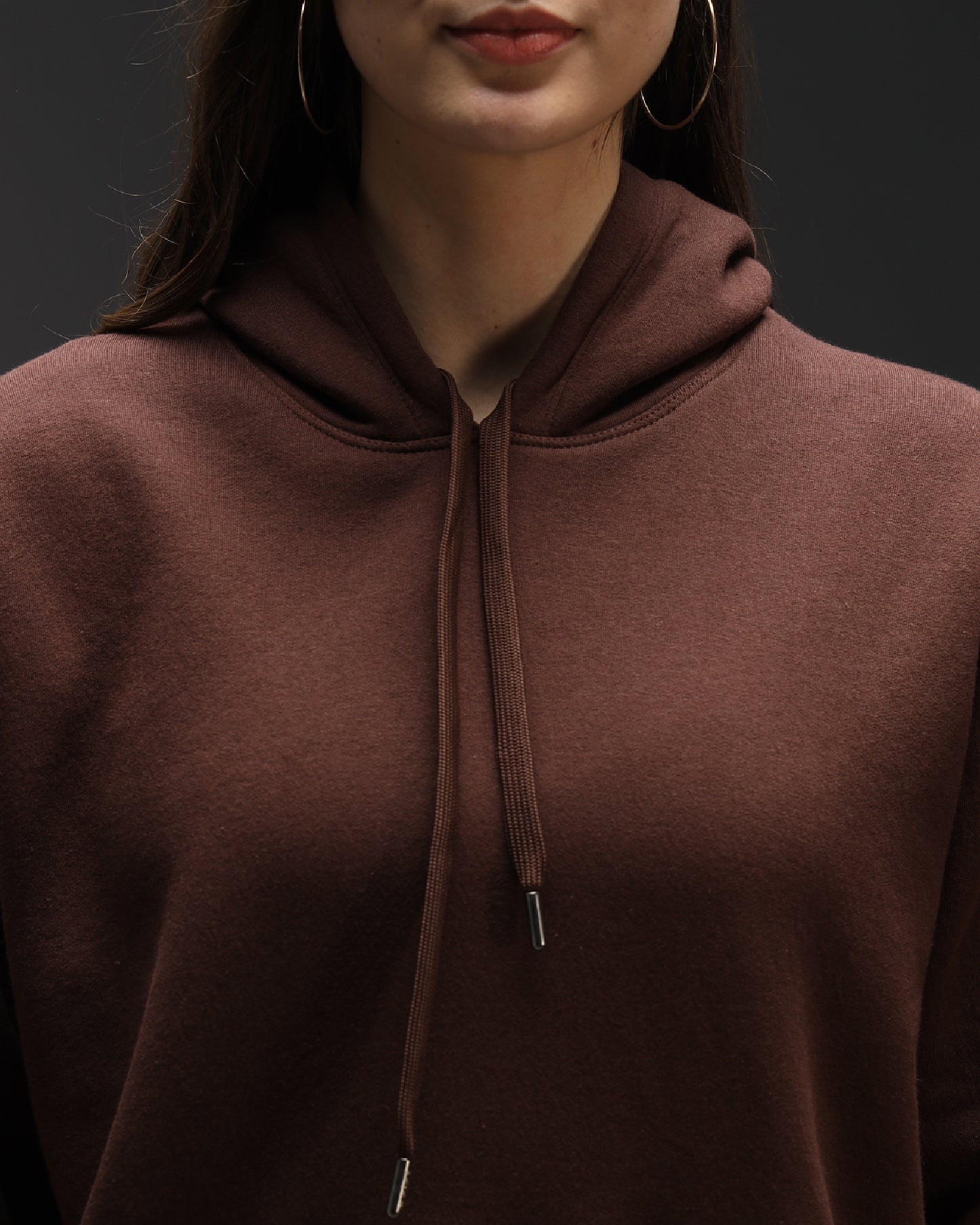 Coffee Brown Oversized Hoodie