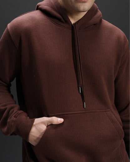 Coffee Brown Oversized Hoodie