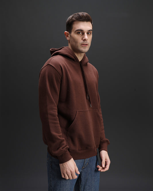 Coffee Brown Oversized Hoodie