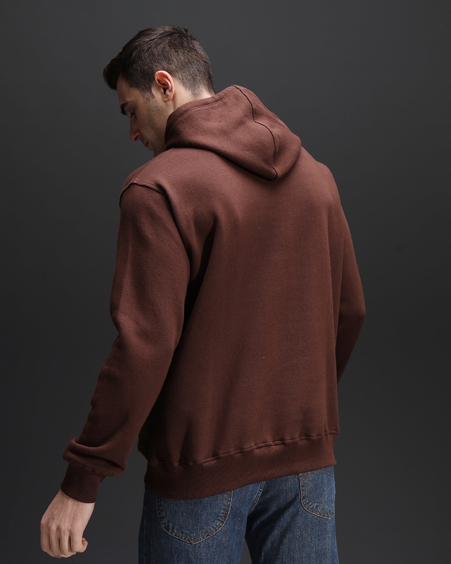 Coffee Brown Oversized Hoodie