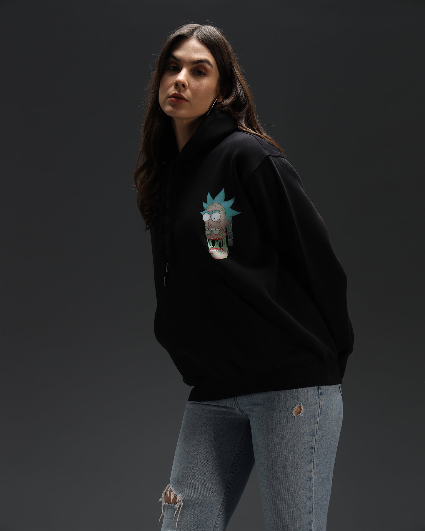 Rick and Morty Oversized hoodie