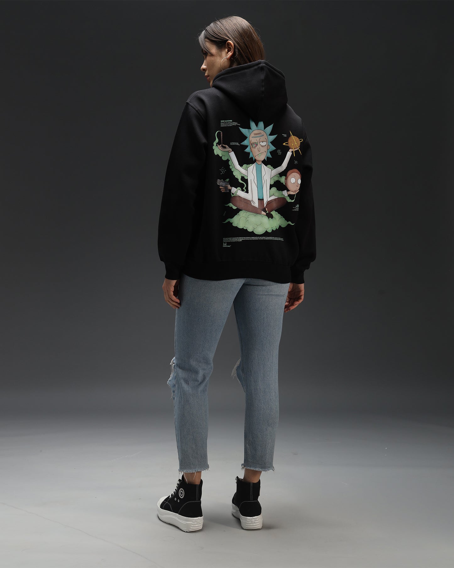 Rick and Morty Oversized hoodie