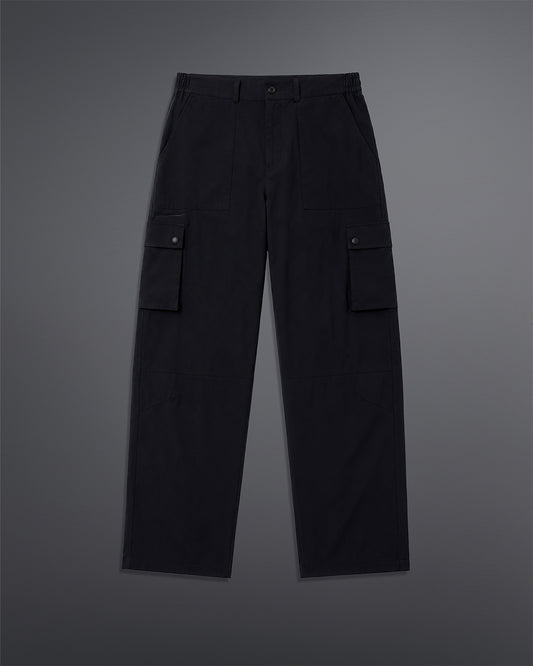 Straight Fit Cargo [Black]