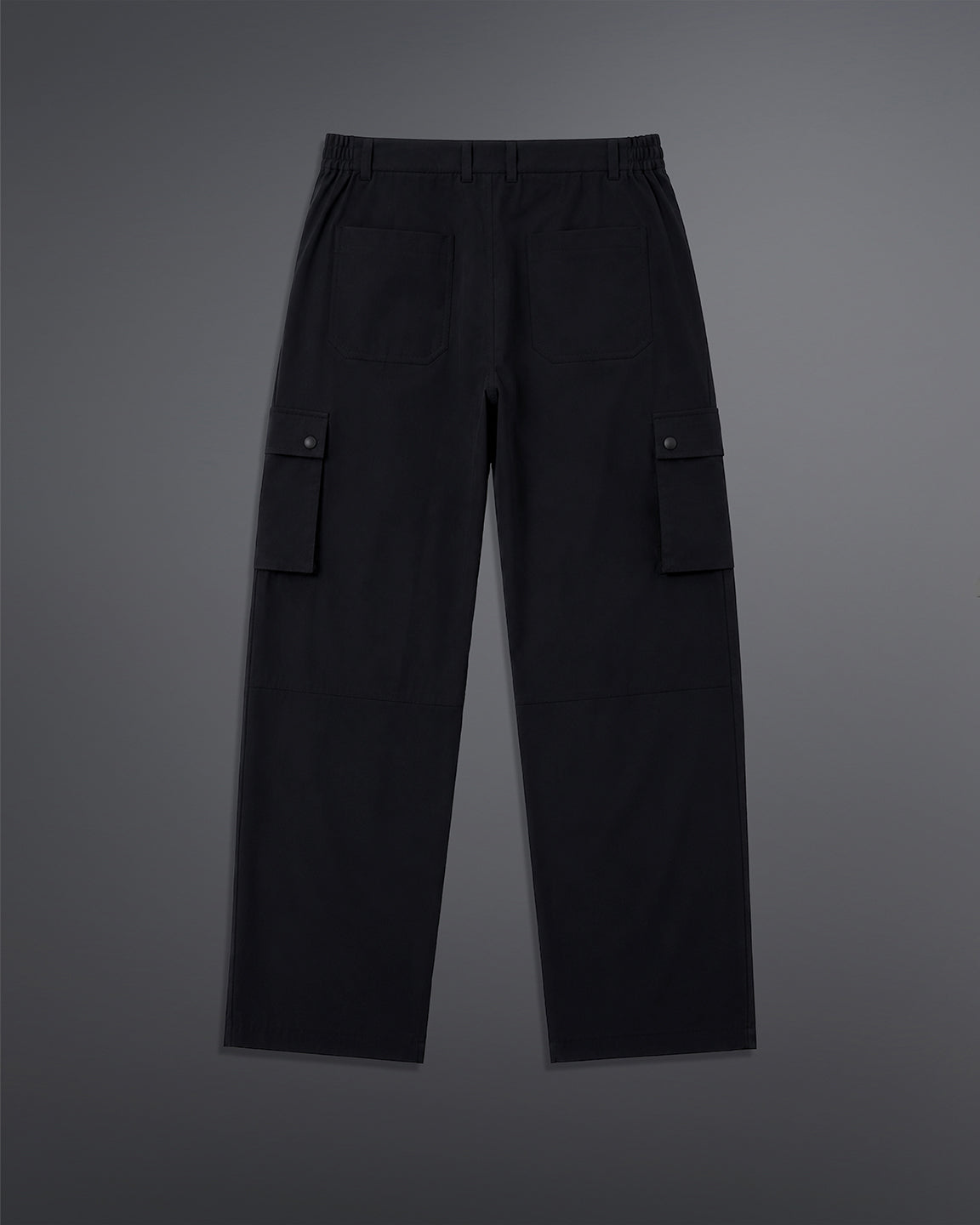 Straight Fit Cargo [Black]