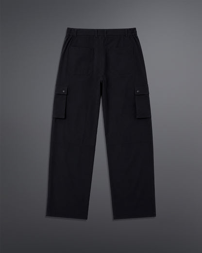 Straight Fit Cargo [Black]