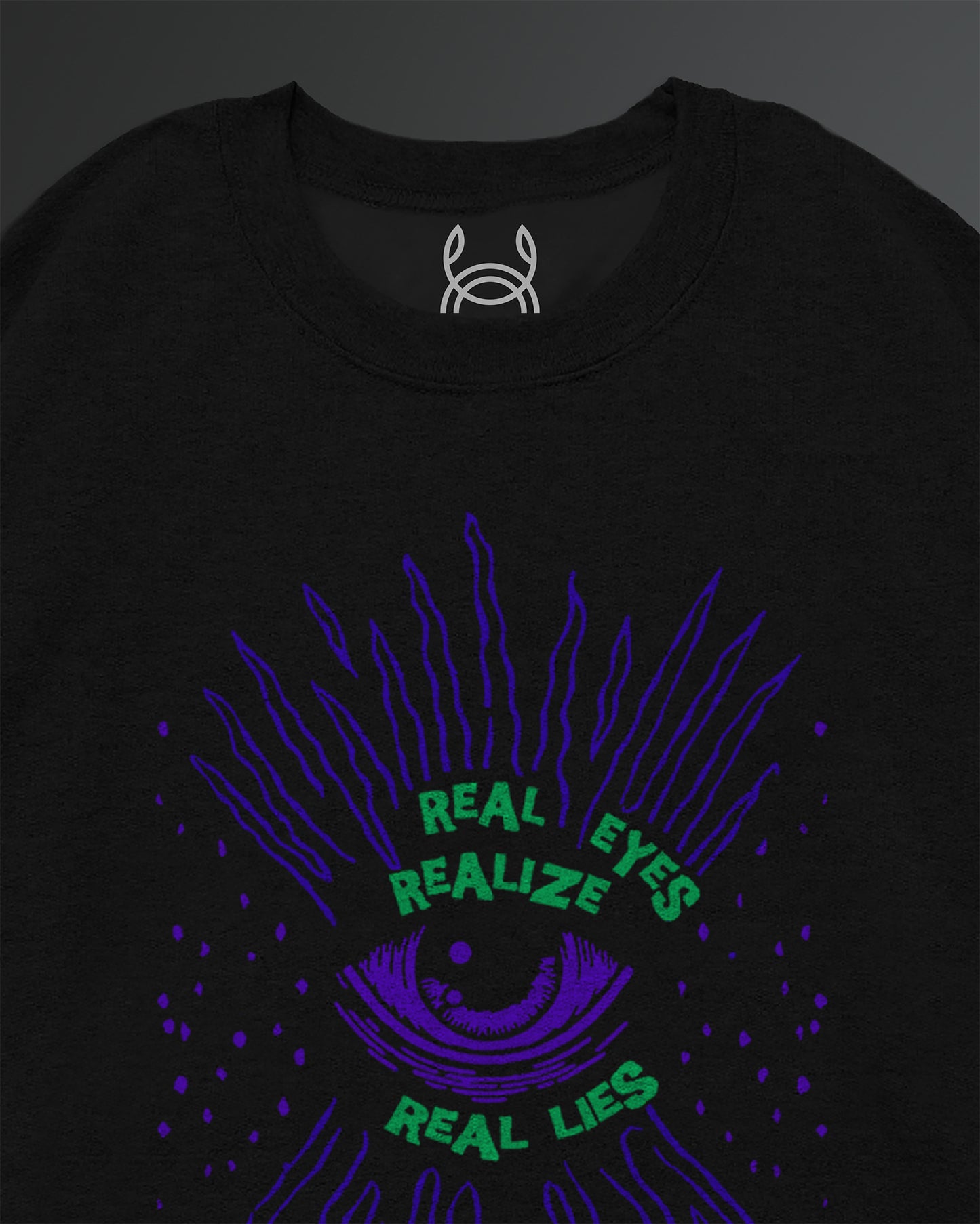 Real Eyes Oversized Sweatshirt