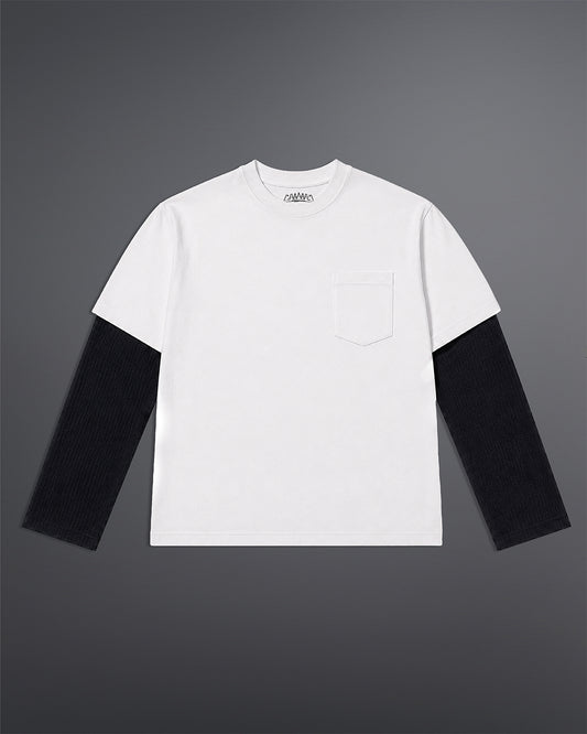 Dual-Fabric Full Sleeve T-shirt [ECLIPSE COLORWAY]