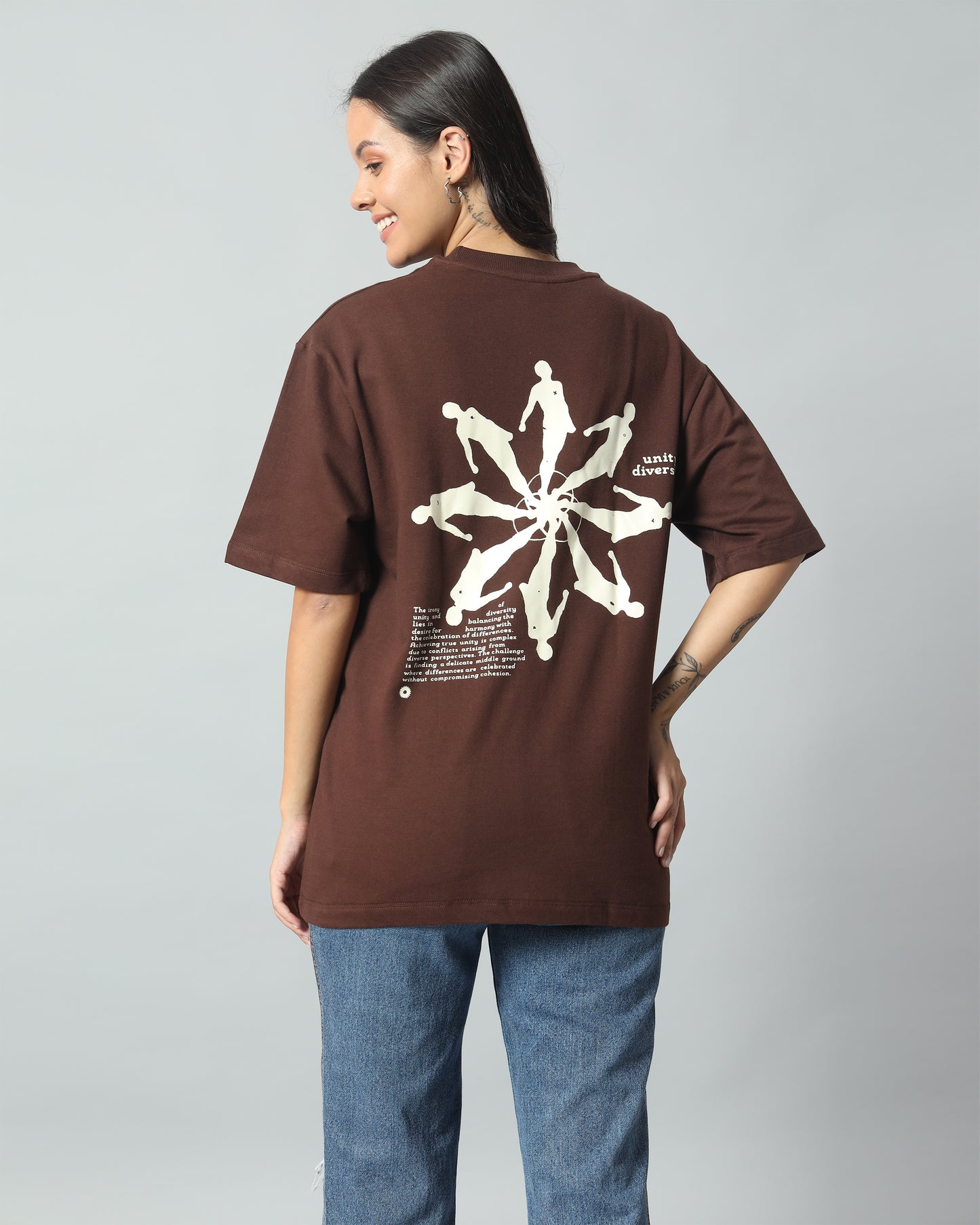 Unity & Diversity Oversized Tee